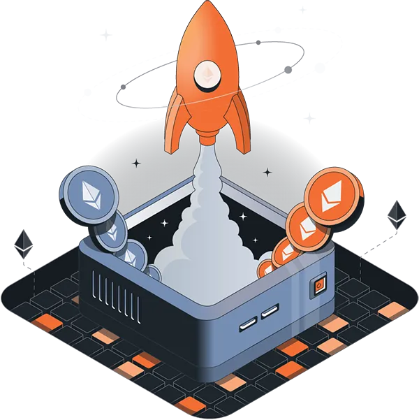 Rocket Pool Staking Illustration